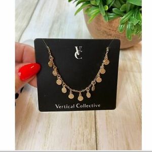 BRAND NEW! Vertical Collective Dalia Coin Bracelet